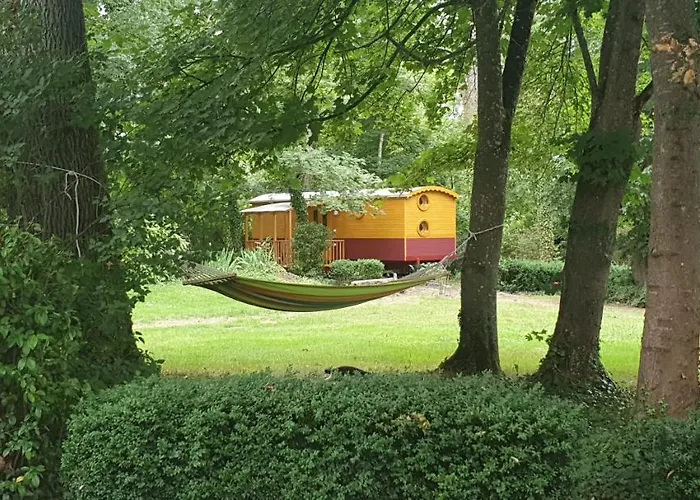 Bed & Breakfast D'hotes Et Roulotte Au Bonheur Du Parc Le Breuil (Allier)